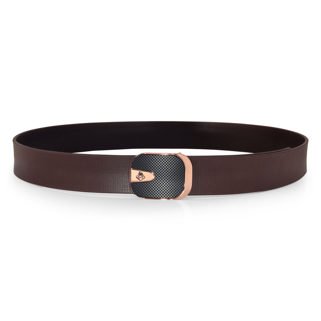 G7 ARLO MEN'S BROWN LEATHER BELT FOR MEN
