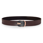G7 ARLO MEN'S BROWN LEATHER BELT FOR MEN