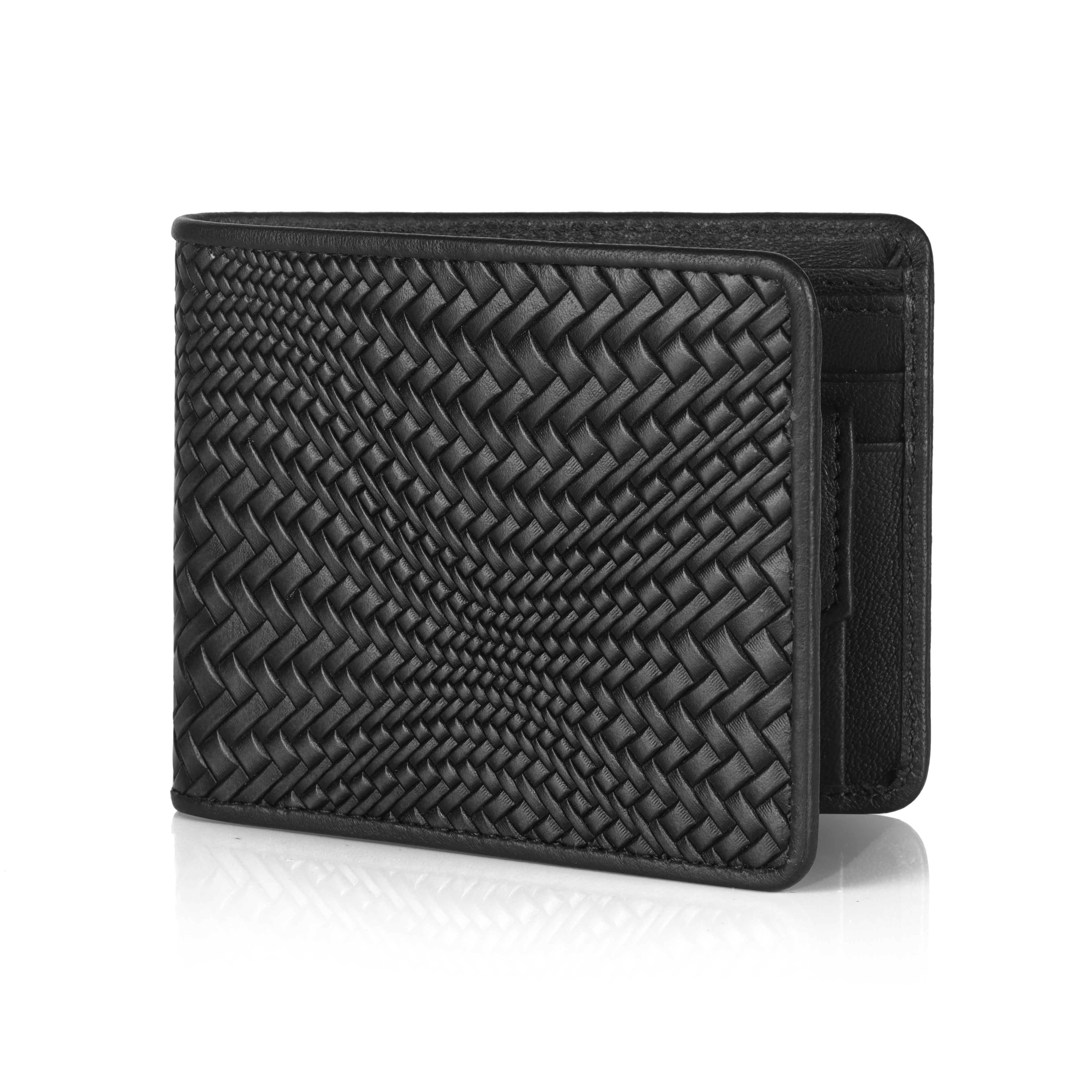 G7 COBRA PATTERN MEN'S LEATHER WALLET
