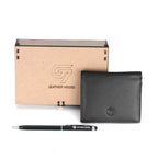 G7 RETRO PATTERN MEN'S LEATHER WALLET