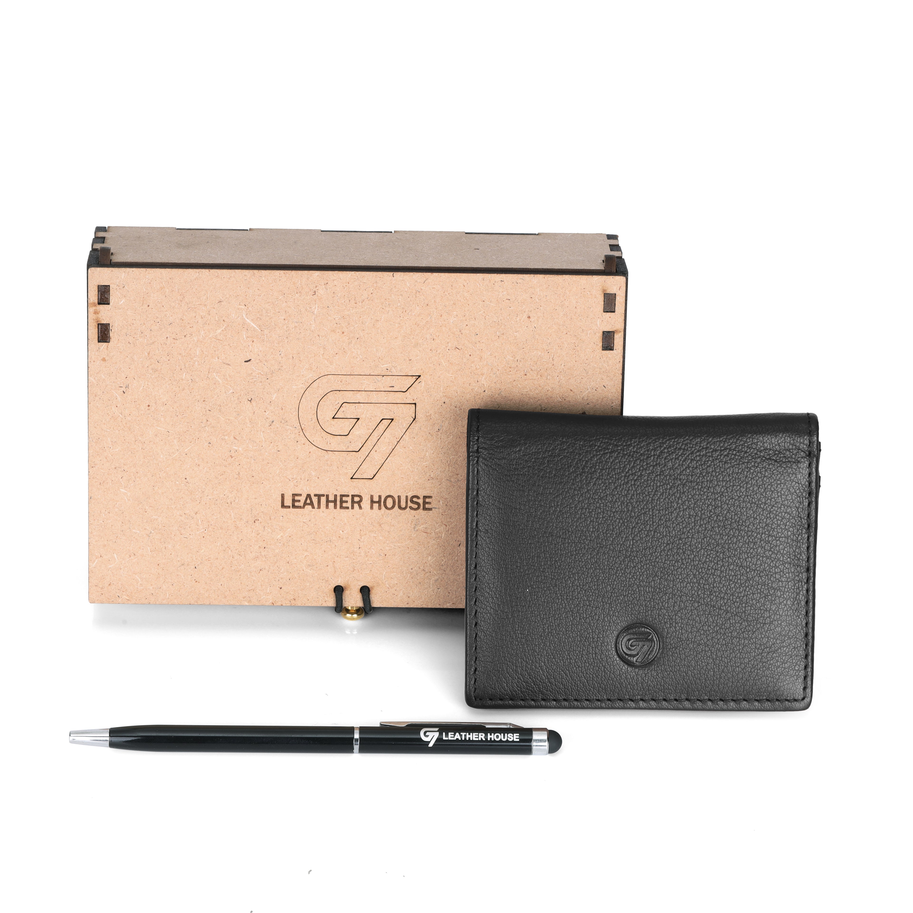 G7 RETRO PATTERN MEN'S LEATHER WALLET