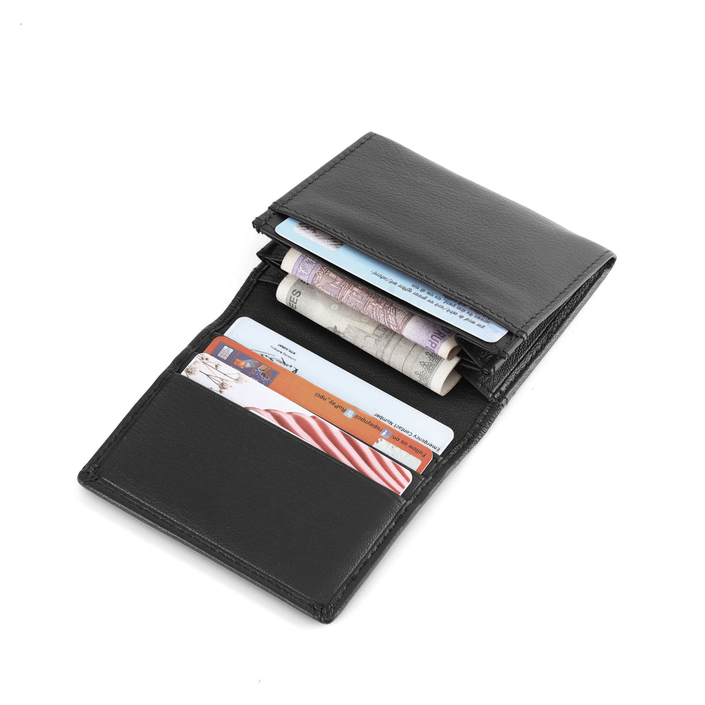 G7 RETRO PATTERN MEN'S LEATHER WALLET