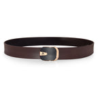 G7 ARLO MEN'S TAN LEATHER BELT FOR MEN