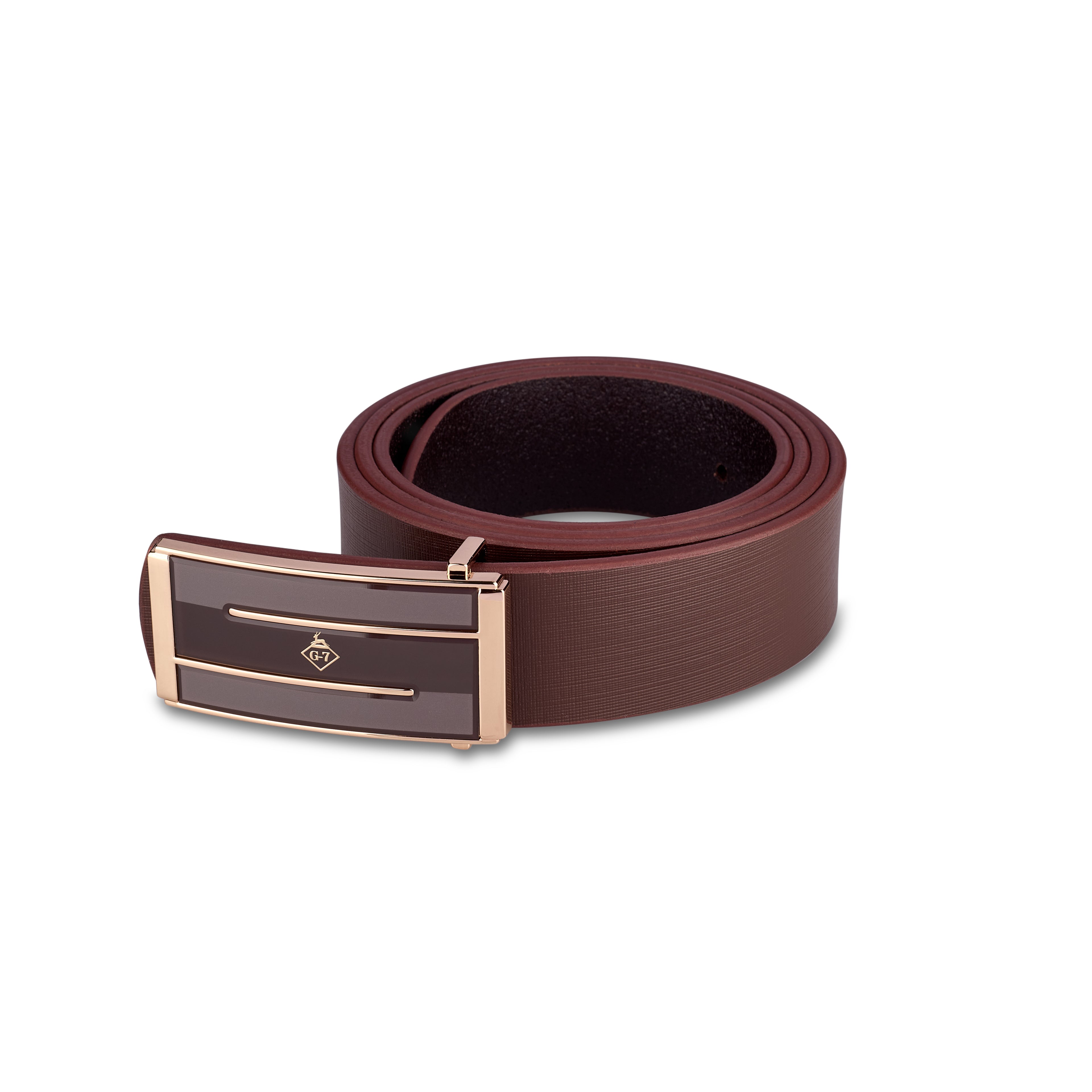 G7 JAX MEN'S BROWN LEATHER BELT FOR MEN
