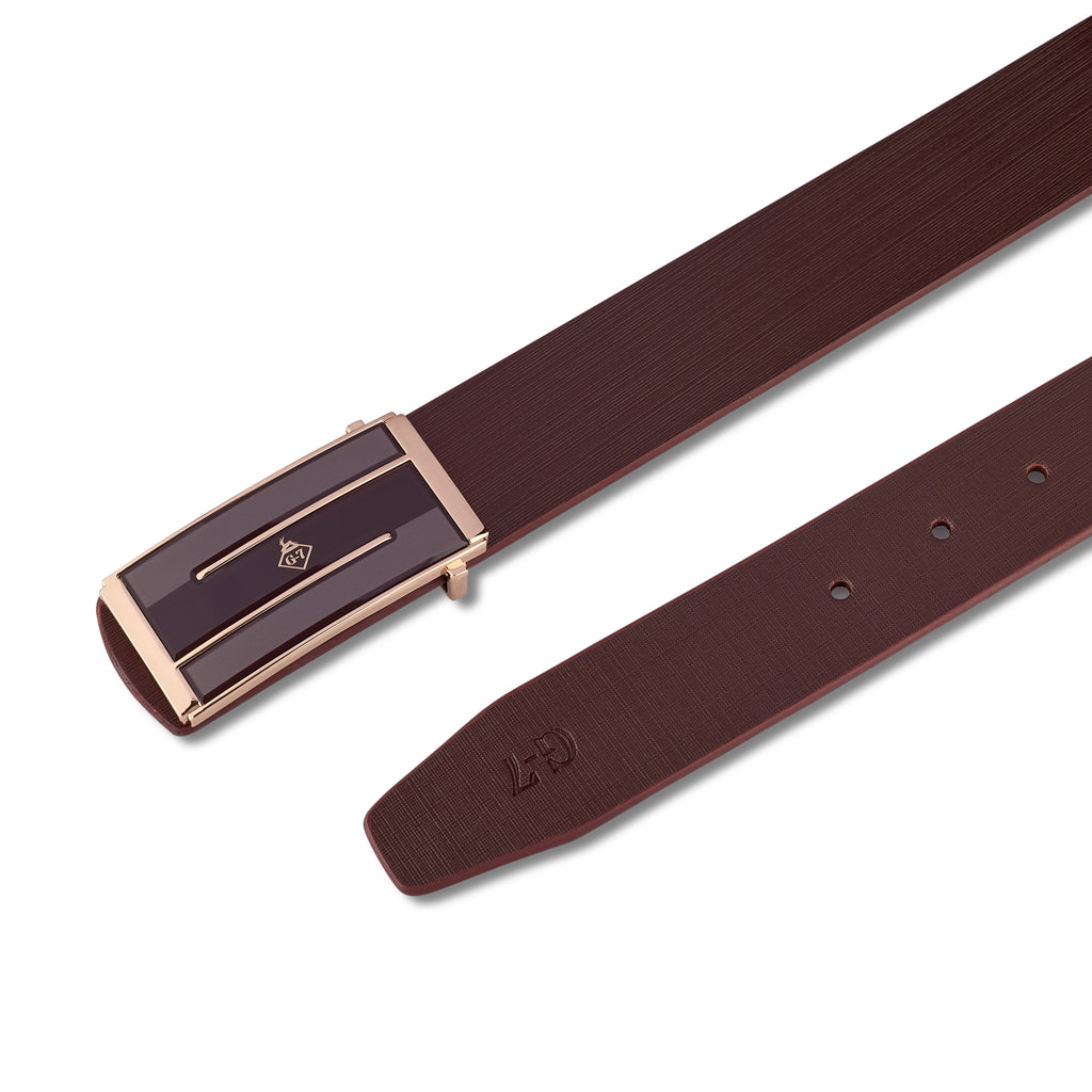 G7 JAX MEN'S BROWN LEATHER BELT FOR MEN