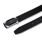 G7 EVANS MEN'S BLACK LEATHER BELT FOR MEN