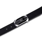 G7 EVANS MEN'S BLACK LEATHER BELT FOR MEN