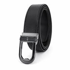 G7 SCOTT MEN'S BLACK PU LEATHER BELT FOR MEN