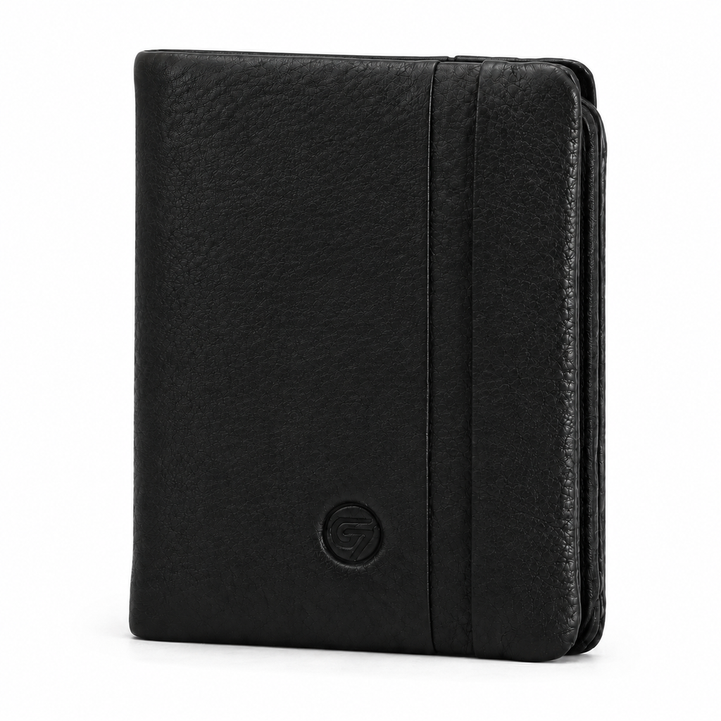 G7 PEFFLE PATTERN MEN'S LEATHER WALLET