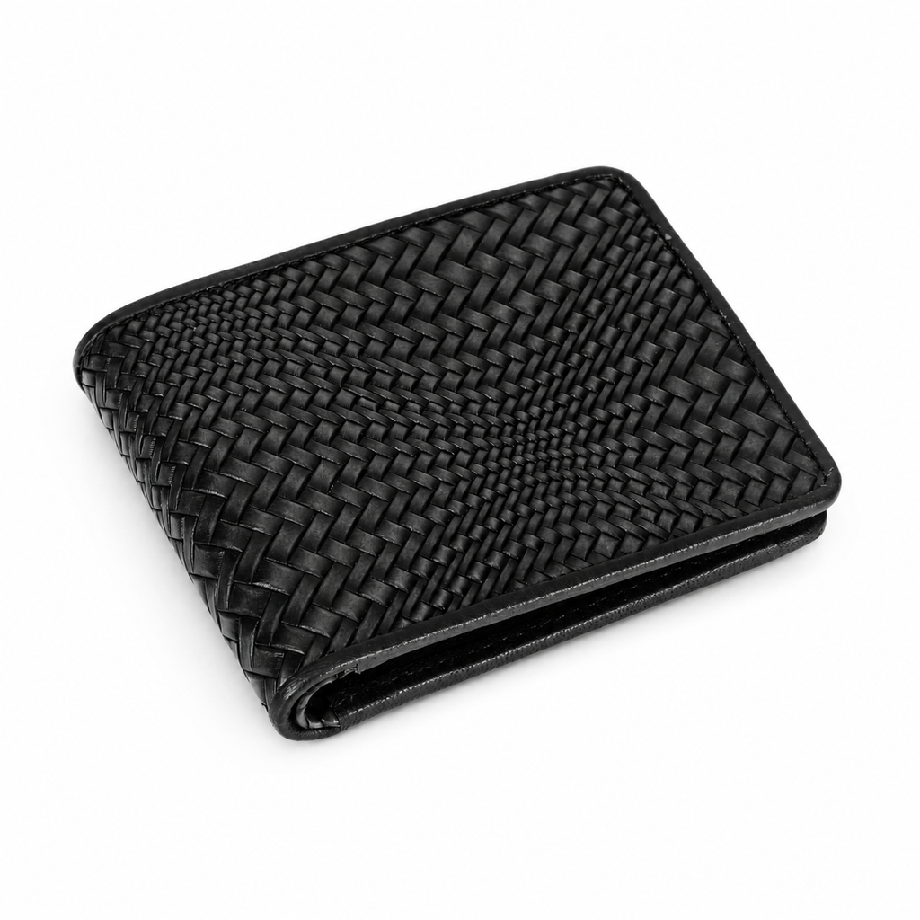 G7 COBRA PATTERN MEN'S LEATHER WALLET
