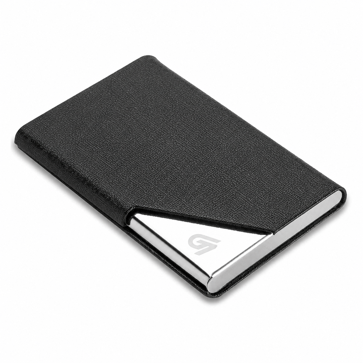 G7 EXIVA Stainless Steel Card Holder Wallet WITH PEN