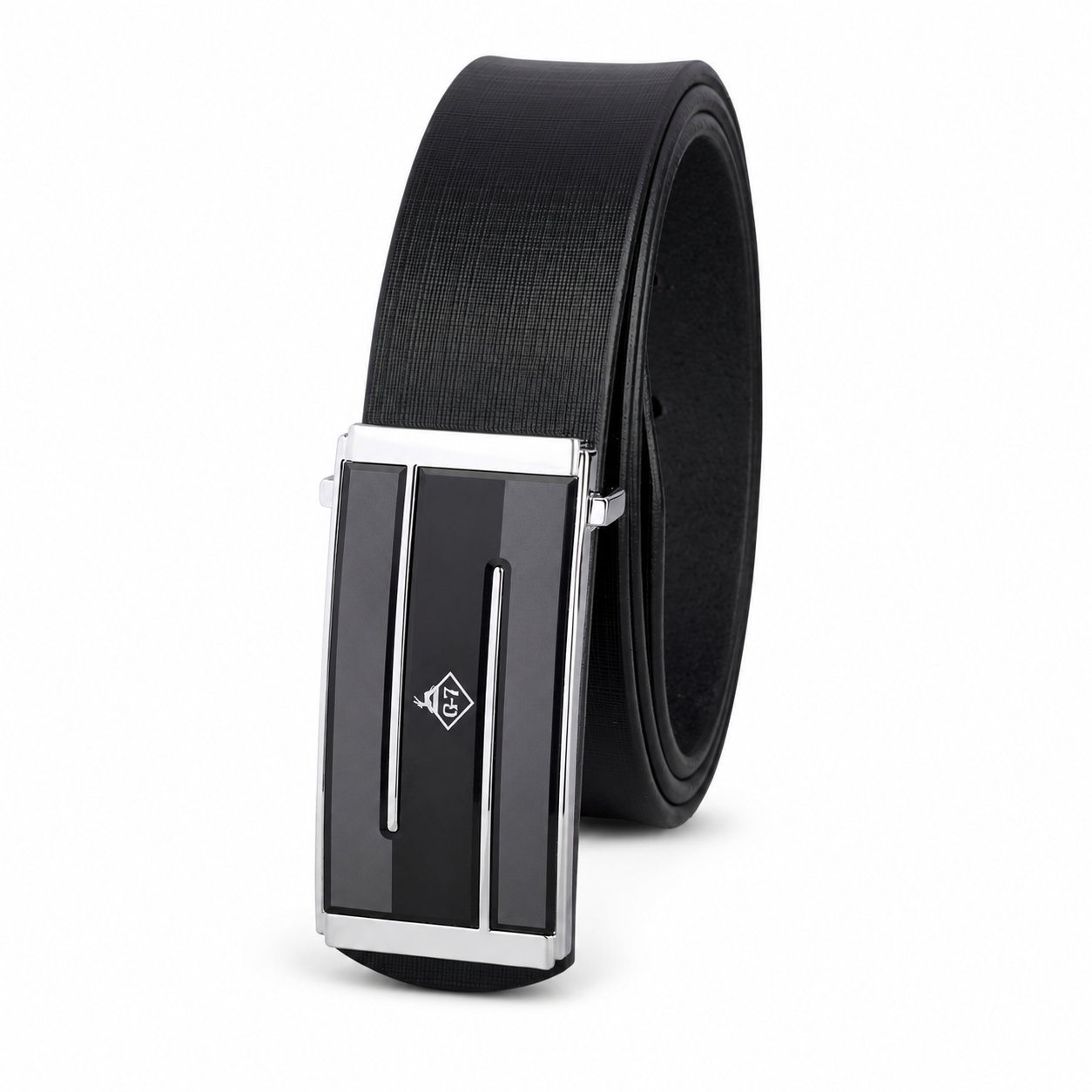 G7 JAX MEN'S BLACK LEATHER BELT FOR MEN
