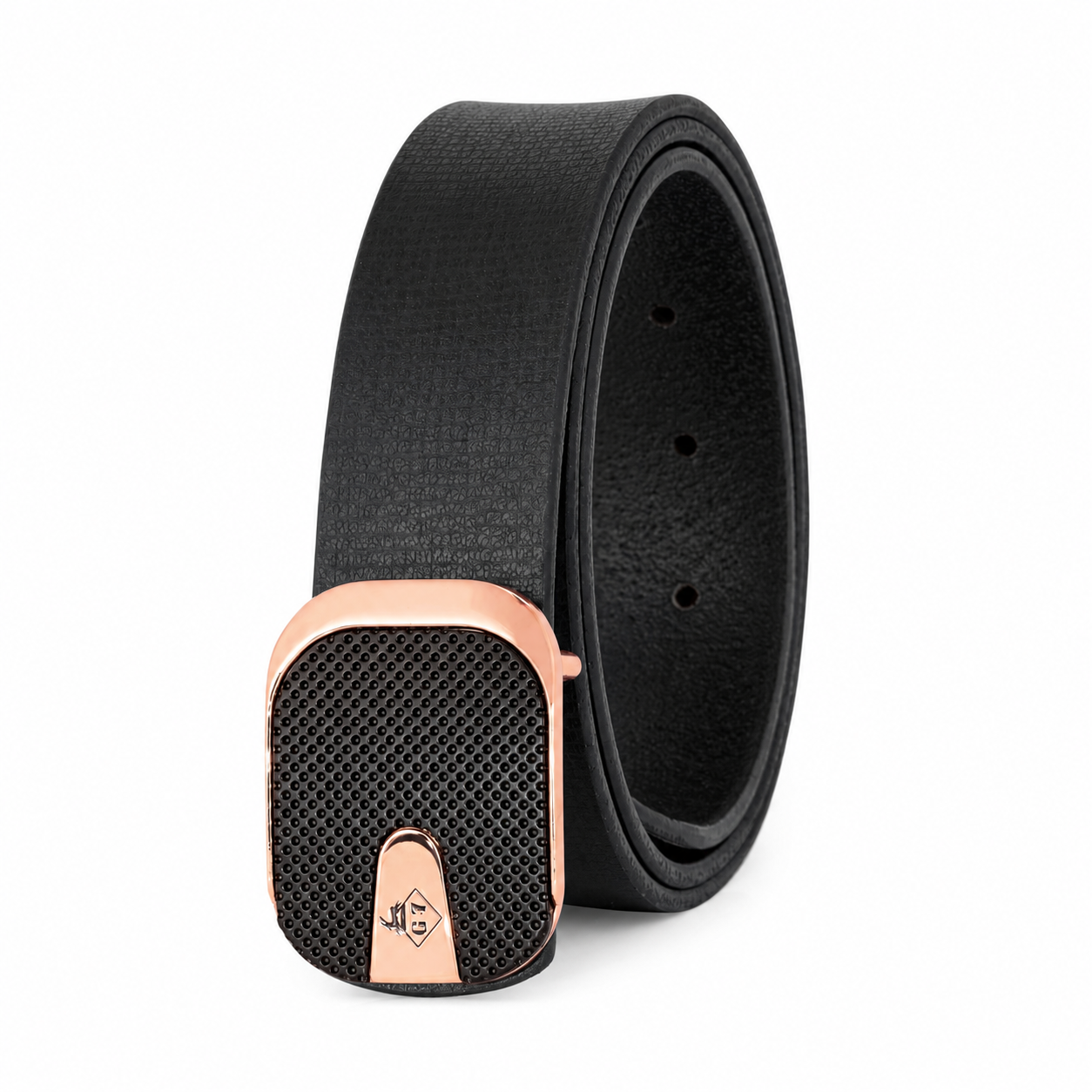 G7 ARLO MEN'S BLACK LEATHER BELT FOR MEN