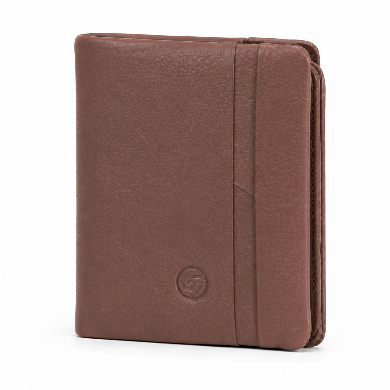 G7 PEFFLE PATTERN MEN'S LEATHER WALLET