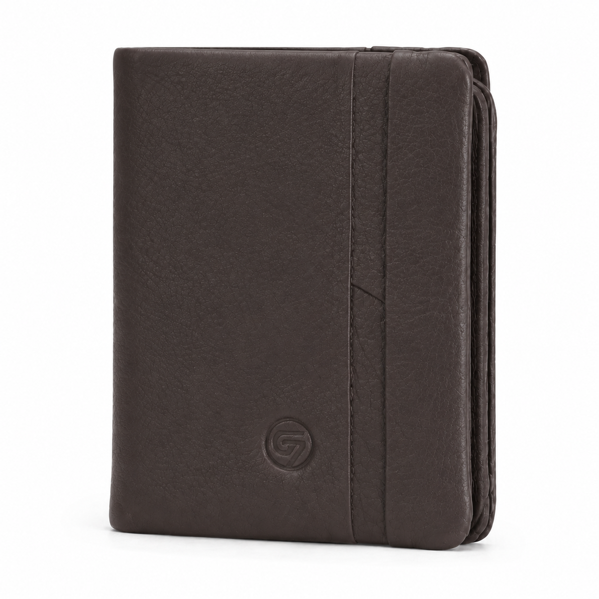 G7 PEFFLE PATTERN MEN'S LEATHER WALLET
