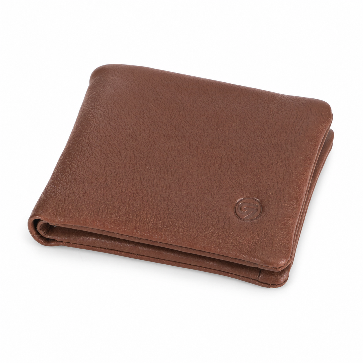 G7 CROSS PATTERN MEN'S LEATHER WALLET