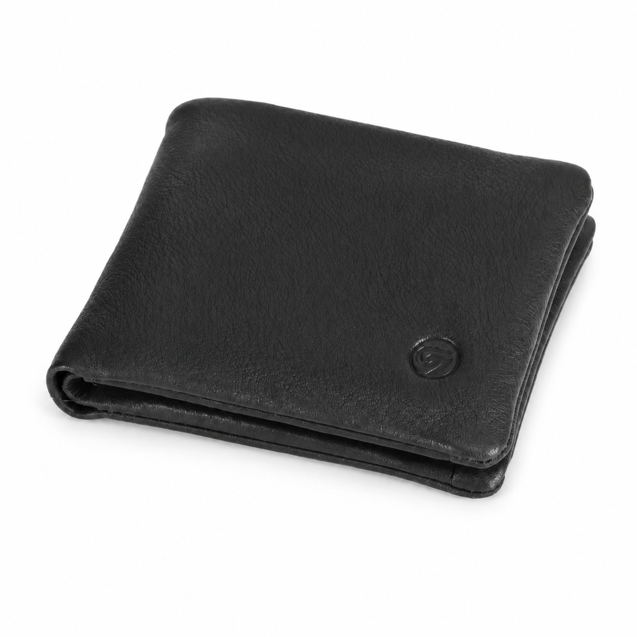 G7 CROSS PATTERN MEN'S LEATHER WALLET