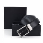 G7 OLIVER MEN'S BLACK PU LEATHER BELT FOR MEN