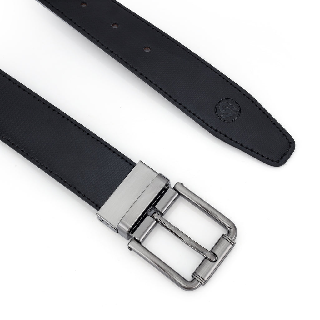 G7 RORY MEN'S BLACK PU LEATHER BELT FOR MEN