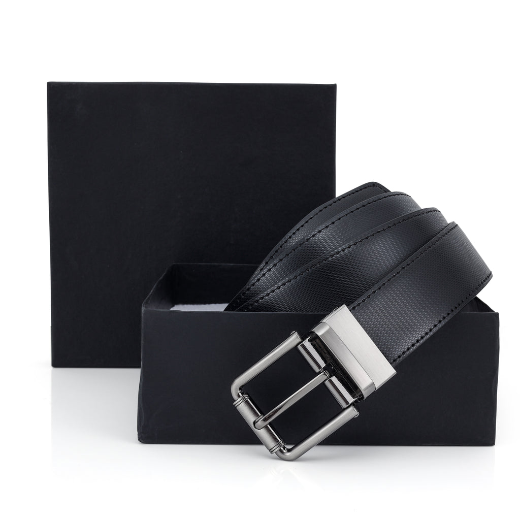 G7 RORY MEN'S BLACK PU LEATHER BELT FOR MEN