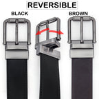 G7 RORY MEN'S BLACK PU LEATHER BELT FOR MEN