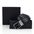 G7 MARK MEN'S BLACK PU LEATHER BELT FOR MEN
