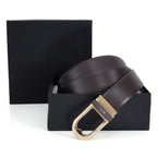G7 SCOTT MEN'S BROWN PU LEATHER BELT FOR MEN