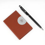 G7 PINACO Stainless Steel Card Holder Wallet WITH PEN