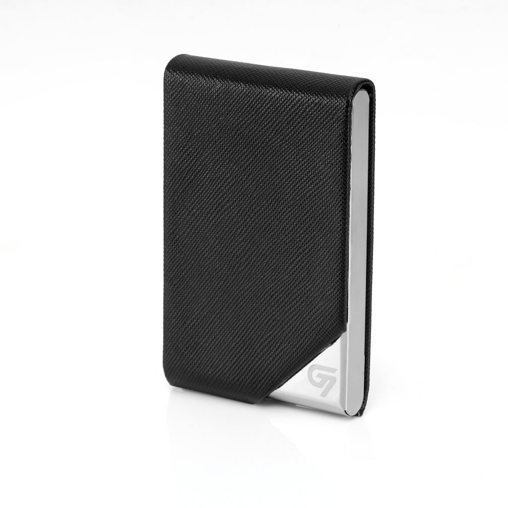 G7 EXIVA Stainless Steel Card Holder Wallet WITH PEN
