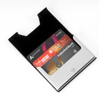 G7 ROCKS Stainless Steel Card Holder Wallet WITH PEN