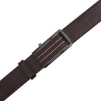 G7 ZIKO BROWN LEATHER AUTOLOCK NO HOLE BELT