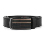 G7 ZIKO BLACK LEATHER AUTOLOCK NO HOLE BELT